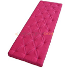 Cushion for seat SOFT PIK with contrasting thread 125 x 42 cm