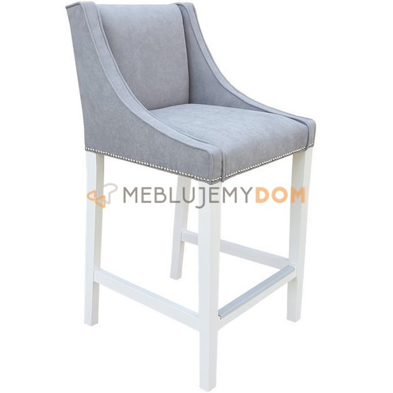 LOVELY bar stool with thumbtacks 100 cm
