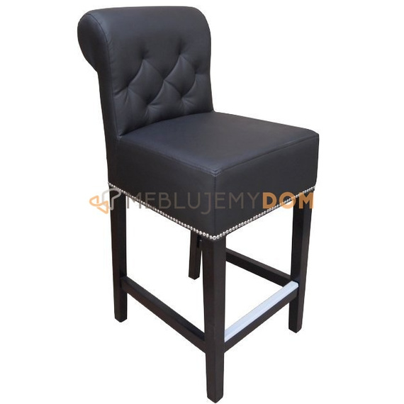 Bar stool SIMPLE PIK with roller and thumbtacks 96 cm