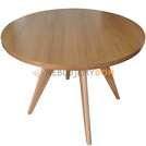Round table KIRSTEN Veneer Ø 140/100 cm