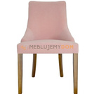 DAFFY chair with piping and knocker 98 cm