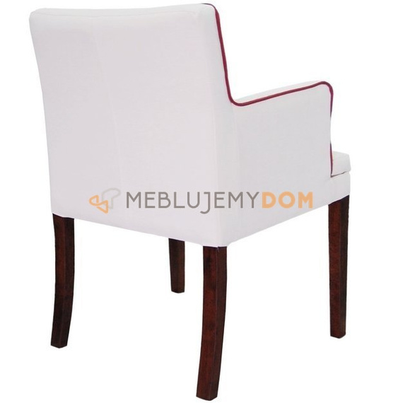 EDGAR MARROW armchair with piping 84 cm