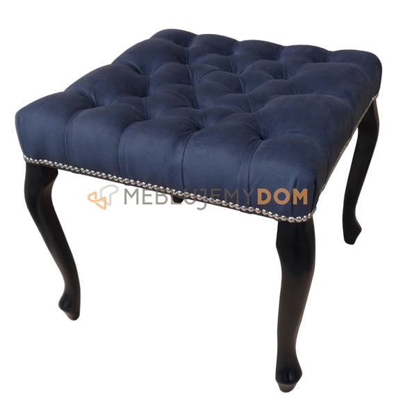Pouf CHESTERFIELD with thumbtacks 50 x 50 cm