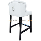 Bar stool USZAK with thumbtacks and knocker 97 cm