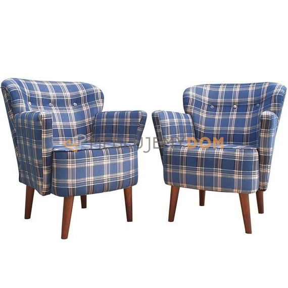 KLUBOWY armchair with armrests 80 cm