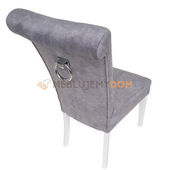 Chair MARCELO with crystals and knocker 100 cm