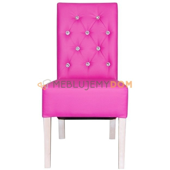 OBLIQUE PIK chair with crystals 98 cm