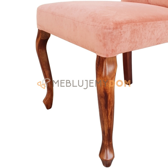 BREE chair with roller and bent legs 100 cm