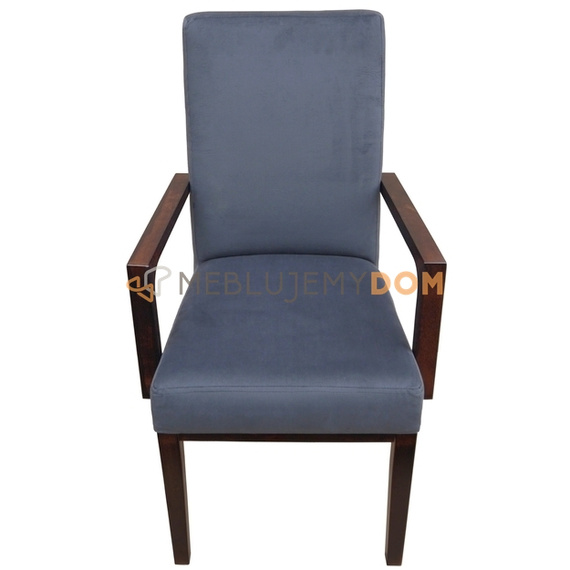 VALENCIA chair with wooden armrests 98 cm