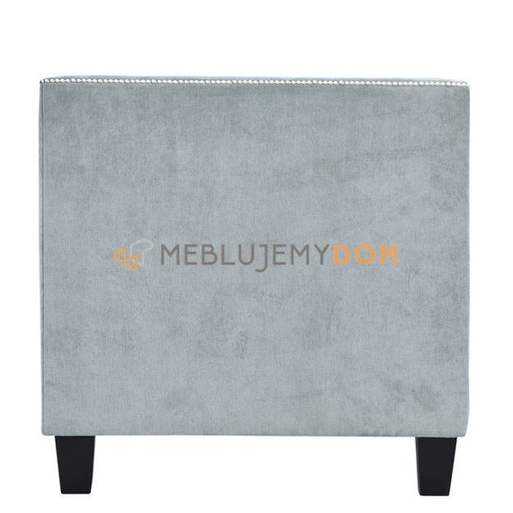 PRIMAVERA armchair with rollers and thumbtacks