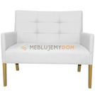 Upholstered bench HOLLY PIK Square 98 cm