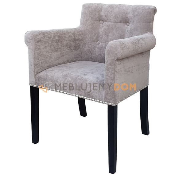 Armchair LAURENCE with thumbtacks 86 cm