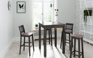 Bar stool FELIPE with backrest 99 cm