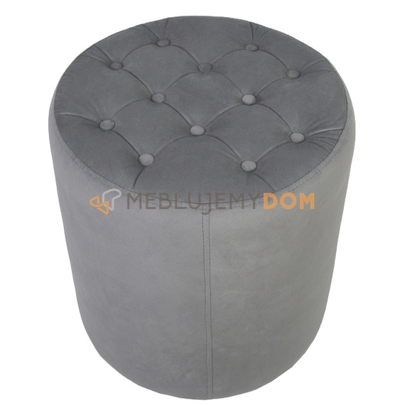 Pouf ROUND PIK with buttons Ø 40 cm