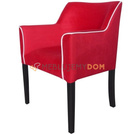 RODAN armchair with piping 84 cm