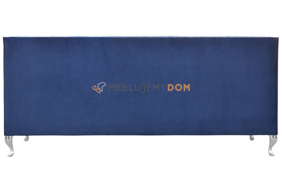 Sofa AMARO with rollers and thumbtacks 2-seater