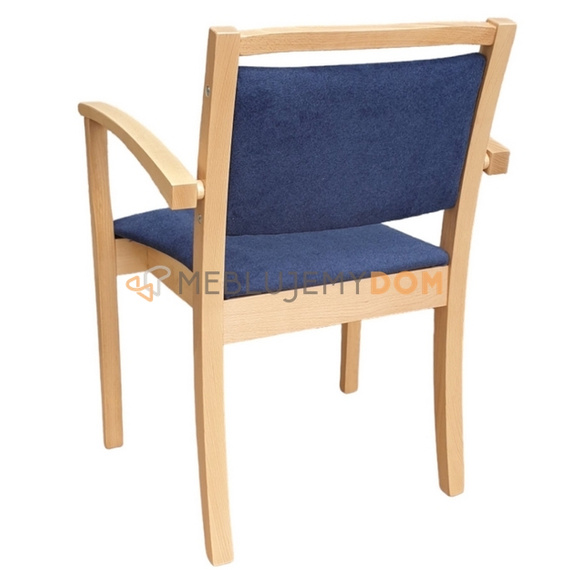 Stacking chair DANILO with armrests 82 cm