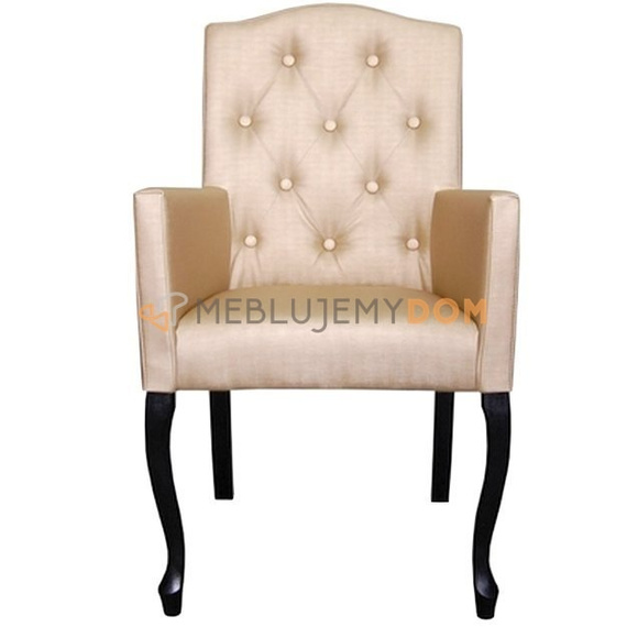 LUDWIK PIK armchair with buttons 101 cm