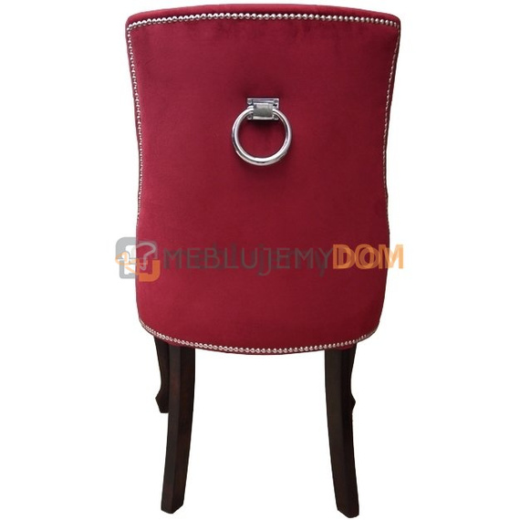 DAFFY LUDWIK PIK chair with thumbtacks and knocker 98 cm