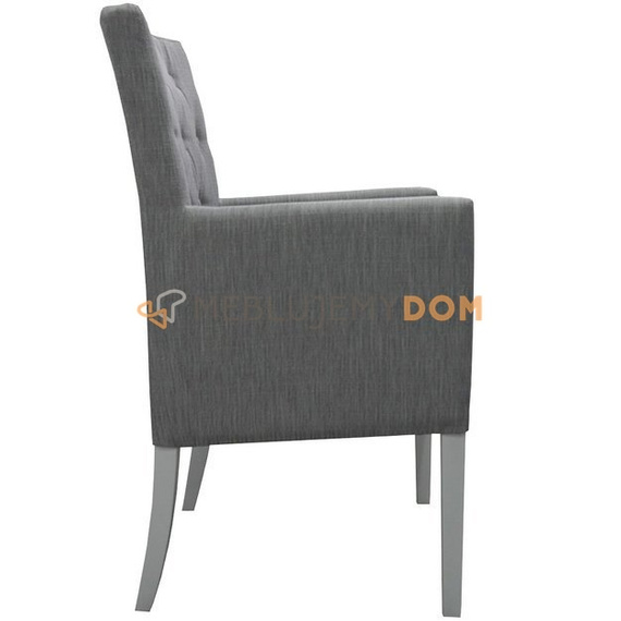 SIMPLE PIK armchair with buttons 98 cm