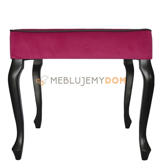 Pouf LUDWIK with piping 50 x 50 cm