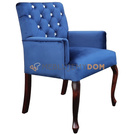 FRESCO LUX armchair with crystals 94 cm