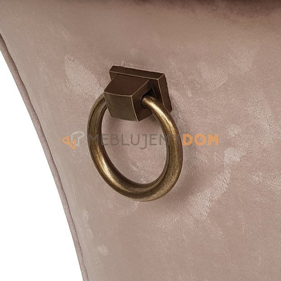 Chair TIZIANO with crystals and knocker 100 cm