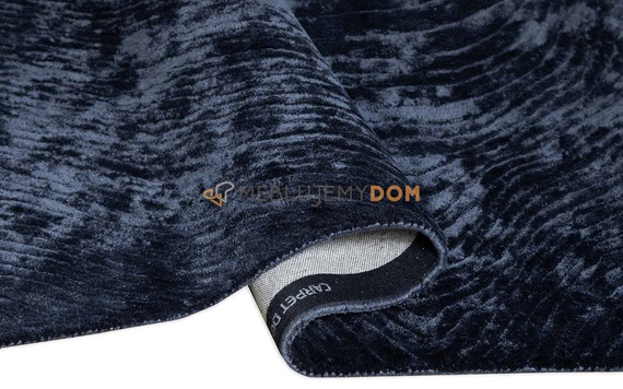 Carpet CANYON DARK BLUE by Maciej Zień