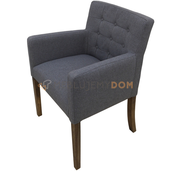 TIAGO armchair with buttons 85 cm