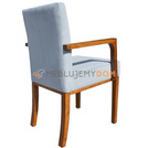 VALENCIA chair with wooden armrests 84 cm