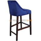 Bar stool DAFFY PIK with piping 110 cm
