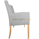 Upholstered bench VICKY PIK 98 cm