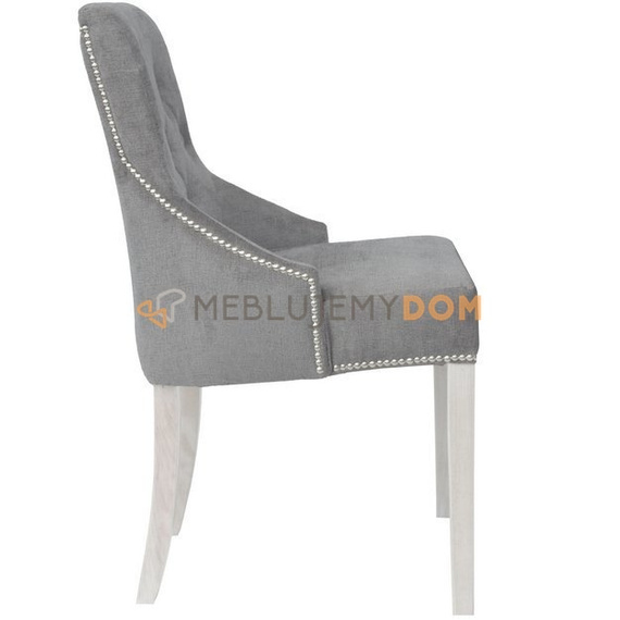 DONALD PIK chair with buttons and thumbtacks 88 cm