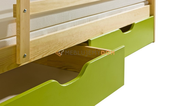 Bed KAREN with drawers and mattress