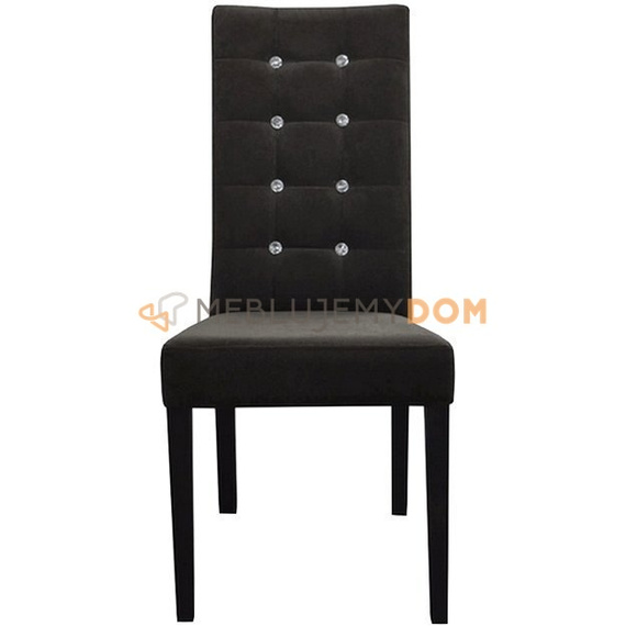 NARROW PIK chair Square with crystals 107 cm