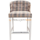 Bar stool USZAK PIK with buttons and thumbtacks 97 cm