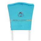 LUDWIK PIK armchair with crystals and knocker 110 cm