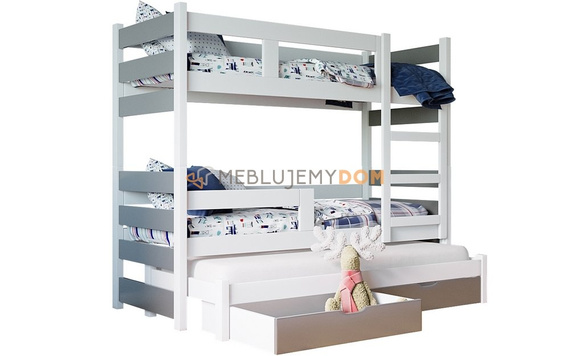 Bunk bed 3-person MOON COLOR