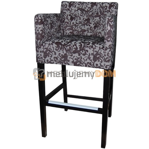 Bar stool OWEN OBLIQUE PIK with buttons 118 cm