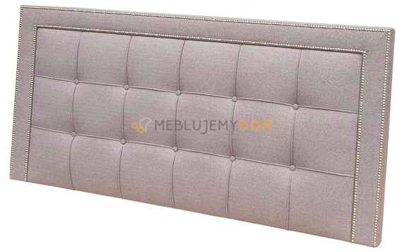 Upholstered headboard CLASSIC PIK with buttons and thumbtacks