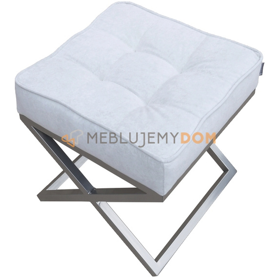 Pouf FELIX 4-PIK Square with piping 45 x 45 cm