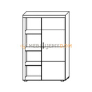 Wardrobe with shelf DONNA