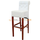 Bar stool OBLIQUE PIK with buttons and roller 116 cm