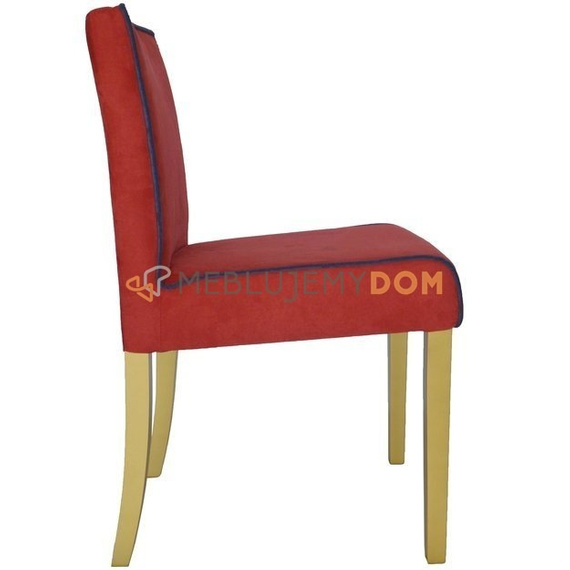 NARROW chair with piping 84 cm