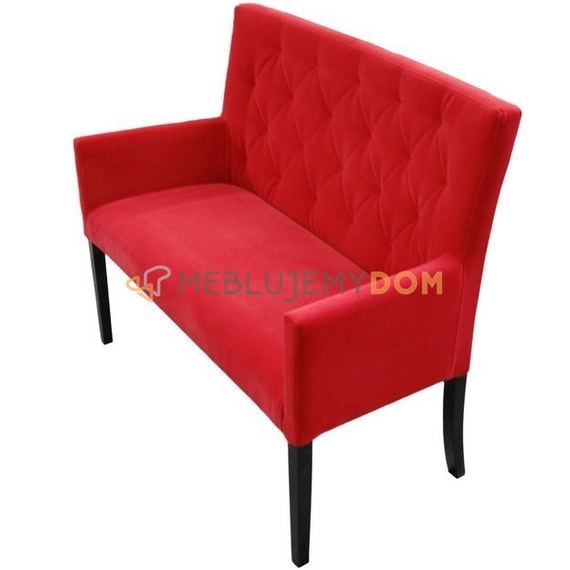 Upholstered bench VICKY PIK 98 cm