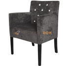 SIMPLE PIK armchair with crystals 84 cm