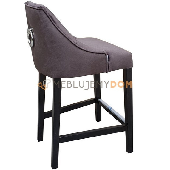 Bar stool DAFFY with piping and knocker 100 cm