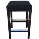 Bar stool EGO NARROW with thumbtacks 67 cm