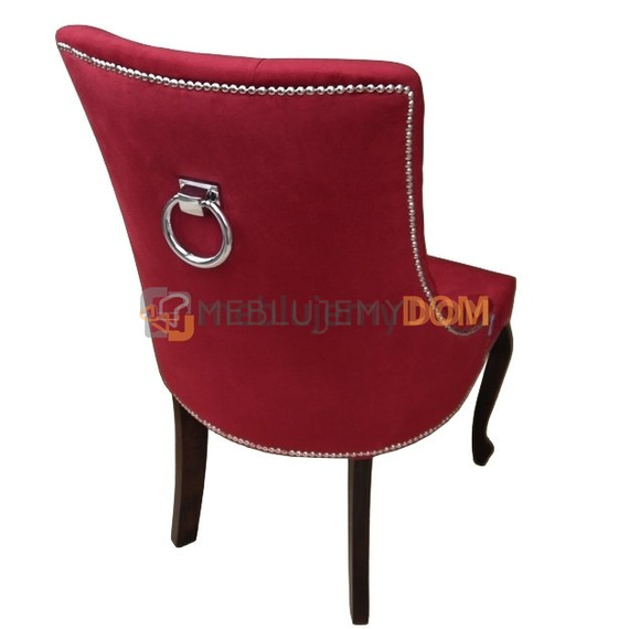 DAFFY LUDWIK PIK chair with thumbtacks and knocker 98 cm