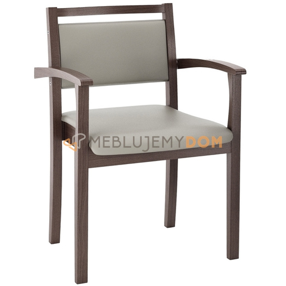 Stacking chair DANILO with armrests 82 cm